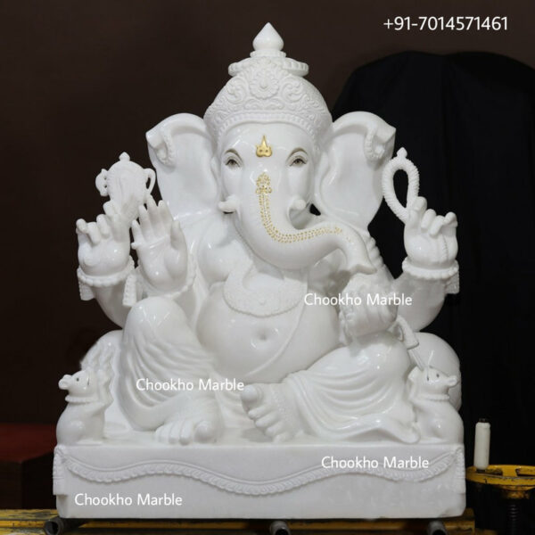 Lord Ganesha Marble Ganesha Statue