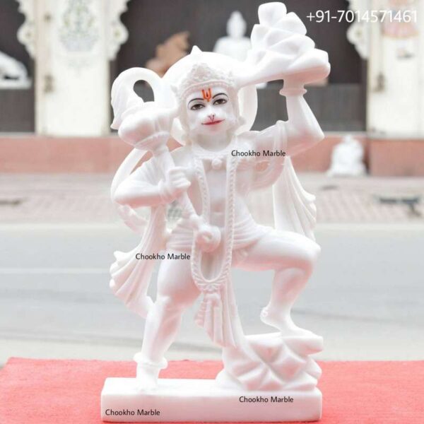 Hanumanji Marble Statue