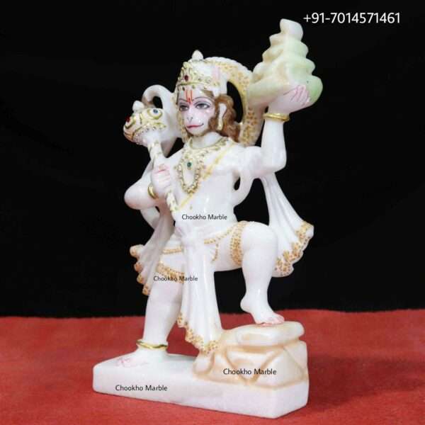 White Hanuman Murti