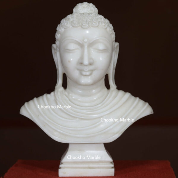 White Marble Buddha