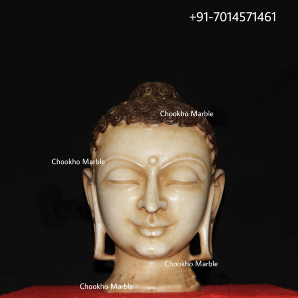 Gautam Buddha Marble Head