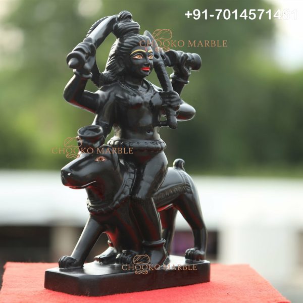 Kaal Bhairava Marble Statue