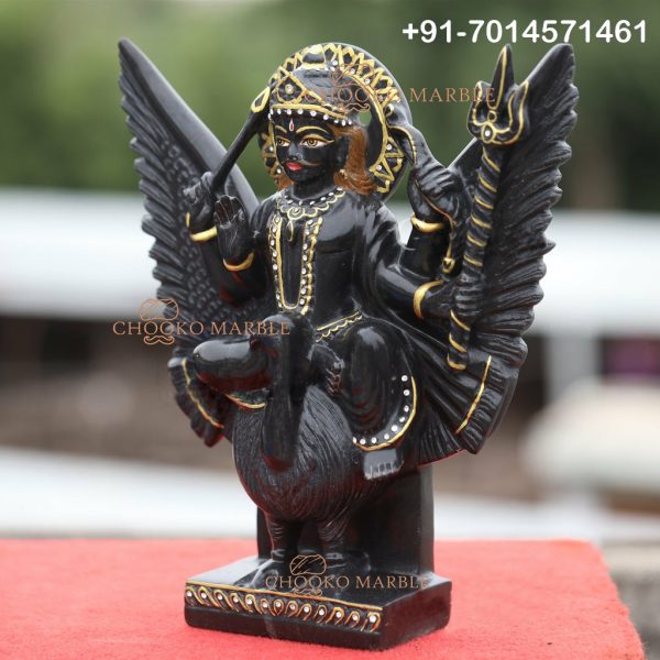 Shani Dev Marble Statue