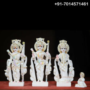 Ram Jodi Marble Statue