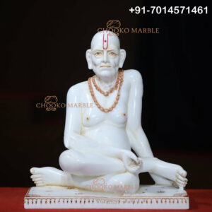 Swami Samarnath Marble Statue