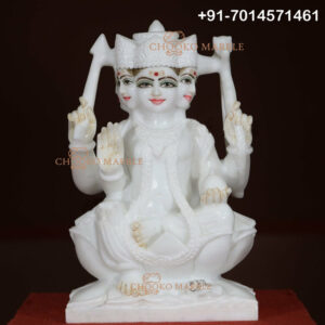 Kartikeya Marble Statue