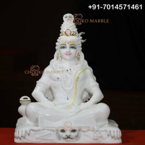 Shiv Ji Marble Statue